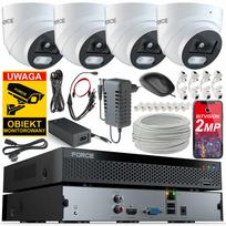 Stebėjimo rinkinys FORCE 4x IP kamera 2MPx Full HD su vaizdo registratoriumi