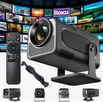 Projektorius HY320, Android TV, WiFi, nešiojamas, su garsiakalbiu, iki 150