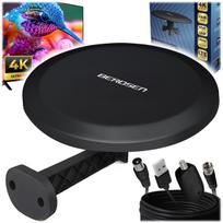 Kambarinė ir lauko antena DVB-T2 Ultra HD 4K su LTE filtru