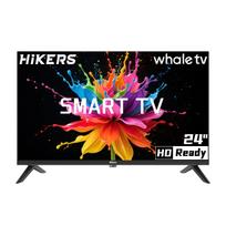 Televizorius Hikers 24" Smart TV LED 1366×768 HD Ready 3×HDMI 2×USB Whale OS