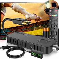 TV imtuvo dekoderis HD DVB-T2 & DVB-C HEVC H.265 Mini Stick su PVR įrašymu