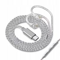 Ausinių laidas KZ CCA QKZ ZAX ZXN ZXT VK4 ZX2 C-PIN 2PIN USB-C