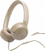 Laidinės ant ausų ausinės JBL Tune 530, smėlio spalvos