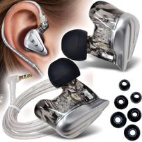 Ausinės į ausis IEM Hybrid Monitor su 3,5 mm jungtimi ir 3 antgaliais