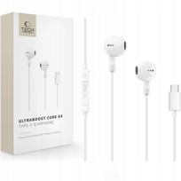 Laidinės ausinės Tech-Protect su USB-C, mikrofonu, 1,2 m