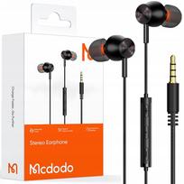 Laidinės į ausis įdedamos ausinės su mikrofonu, Mini Jack, MCDODO