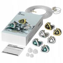 Ausinės į ausis KZ EDA, 3 poros, IEM, 2PIN jungtis