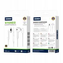 Laidinės ausinės JELLICO LIGHTNING EP2A su mikrofonu, skirtos iPhone 12, 13, 14
