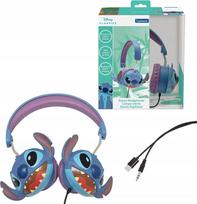 Vaikiškos sulankstomos Lexibook Stitch HP015D ausinės ant ausų