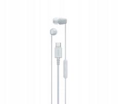 Laidinės ausinės Sony IER-EX15C su USB-C mikrofonu, baltos