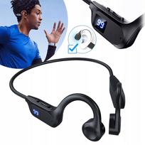 Belaidės kaulų laidumo sportinės ausinės su Bluetooth