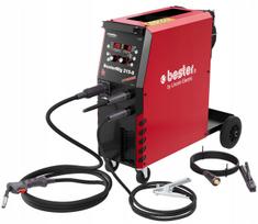 Pusiau automatinis inverterinis suvirinimo aparatas BesterMig 215-S Synergy Bester