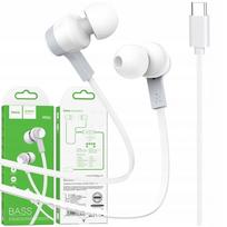 USB-C laidinės ausinės su mikrofonu