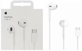 Ausinės Apple Earpods USB-C MTJY3ZM/A, skirtos iPhone 17 / 17 Pro Max