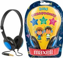 Vaikiškos ausinės Maxell, mėlynos