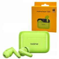 Belaidės ausinės Realme Buds T200 ANC, žalios