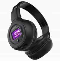Belaidės ausinės ZEALOT B570, FM radijas, LCD, Bluetooth, integruotas mikrofonas