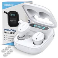 Belaidės ausinės Wenom SPE-14 PRO BT 5.3, baltos