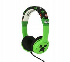 Vaikiškos laidinės ausinės OTL Technologies Minecraft Creeper ant ausų