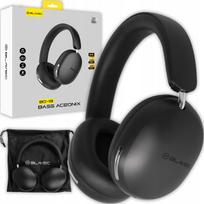 Bevielės ant ausų Blavec ausinės su Bluetooth mikrofonu 5.4 ANC ir dėklu