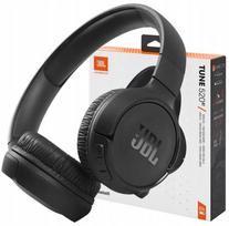 Belaidės ausinės JBL Tune 520BT, juodos, ant ausų, Bluetooth