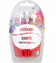 Ausinės į ausis Maxell EB875 su mikrofonu, 3,5 mm jungtis