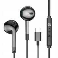 USB-C ausinės su mikrofonu ir garsumo valdymu X-Bass