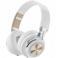 Bevielės Bluetooth ausinės FEEGAR AlphaBeat On-Ear ANC 65H baltos BT 5.4