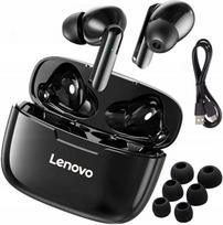 Belaidės ausinės LENOVO XT90, atsparios vandeniui, su Powerbank