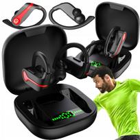 Belaidės Bluetooth 5.1 sportinės ausinės su mikrofonu ir powerbank