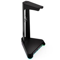 Ausinių stovas KRUX Rivt, ARGB apšvietimas, HUB 2xUSB A, 1xUSB C