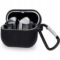 Silikoninis dėklas su karabinu Bizon Samsung Galaxy Buds 3/3 Pro/3 FE