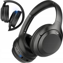 Belaidės Bluetooth ausinės su mikrofonu, reguliuojamos, sulankstomos