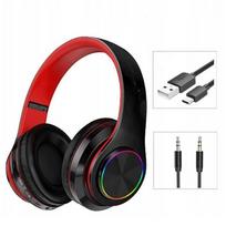 Bevielės Bluetooth MP3 ausinės su RGB mikrofonu vaikams