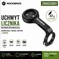 Laikiklis ROCKBROS Garmin Edge GoPro Wahoo Bryton CNC Aero