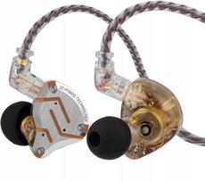 Ausinės Linsoul KZ ZS10 Pro 4BA+1DD 2pin HiFi auksinės