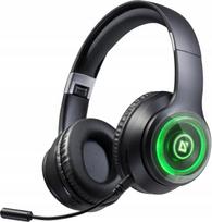 Belaidės ausinės su mikrofonu, LED, MP3, Bluetooth 5.3, 32 val. žaidimams