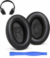 Sintetinės odos ausų pagalvėlės Bose QC35 QC25 QC15 AE2 QC2
