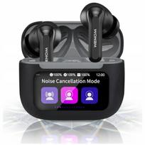 Belaidės į ausis įstatomos WENOM ANC ENC Bluetooth ausinės su dviem mikrofonais
