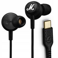 Laidinės ausinės Marshall Mode USB-C su mikrofonu, juodos