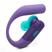 Belaidės sportinės ausinės JBL Endurance PEAK 4 su ANC, violetinės