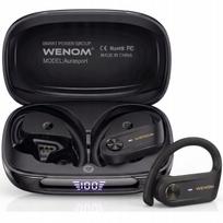 Belaidės Bluetooth sportinės ausinės Wenom Aura Sport PRO ANC