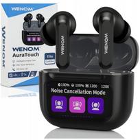 Belaidės ausinės sportui In-Ear Bluetooth 5.4 pro ANC juodos PL