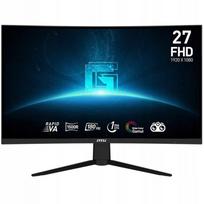 Lenktas monitorius 27" MSI G27C3F, 1920x1080 FHD, VA RAPID, 180Hz, 1 ms