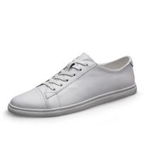 Mens Simple Style Tenis Masculino New Casual Shoes Trend Non-slip Lightweight Man Comfort Walking Shoes Outdoor Sneakers 37 balta