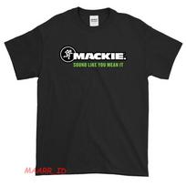 New Mackie Sound Logo American Funny T Shirt USA size S-XXL S black