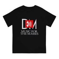 Men Depeche Mode T Shirts Men's High Quality Pure 100%Cotton T-shirt Cotton Print Short Sleeves Men's Clothing Women Clothing XL white