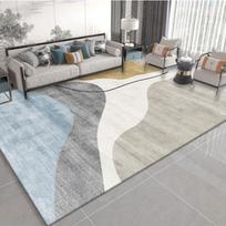 Light Luxury Living Room Carpet Large Area Full Spread Sofa Coffee Table Carpet Home Decoration Crystal Velvet Carpet 80x120cm 31x47inch