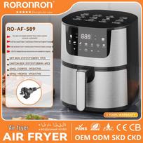 7L Large Capacity Smart Air Fryer - All-in-One French Fry Maker gray