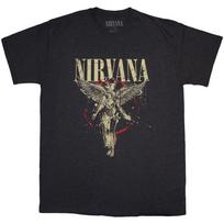26 Nirvana In Utero Official T-Shirt Mens Unisex T-Shirt L gray
